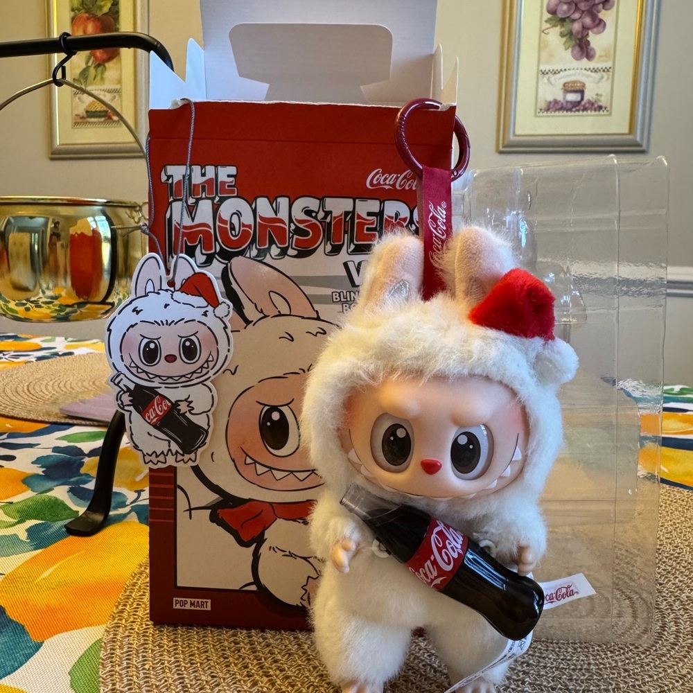 Authentic POP MART Labubu Coca-Cola Surprise Shake!